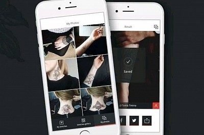 Inkhunter tattoo app android ios iphone